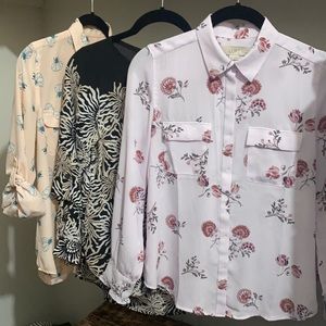 Loft XXS petite blouses